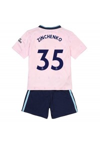 Arsenal Oleksandr Zinchenko #35 Babytruitje 3e tenue Kind 2022-23 Korte Mouw (+ Korte broeken)